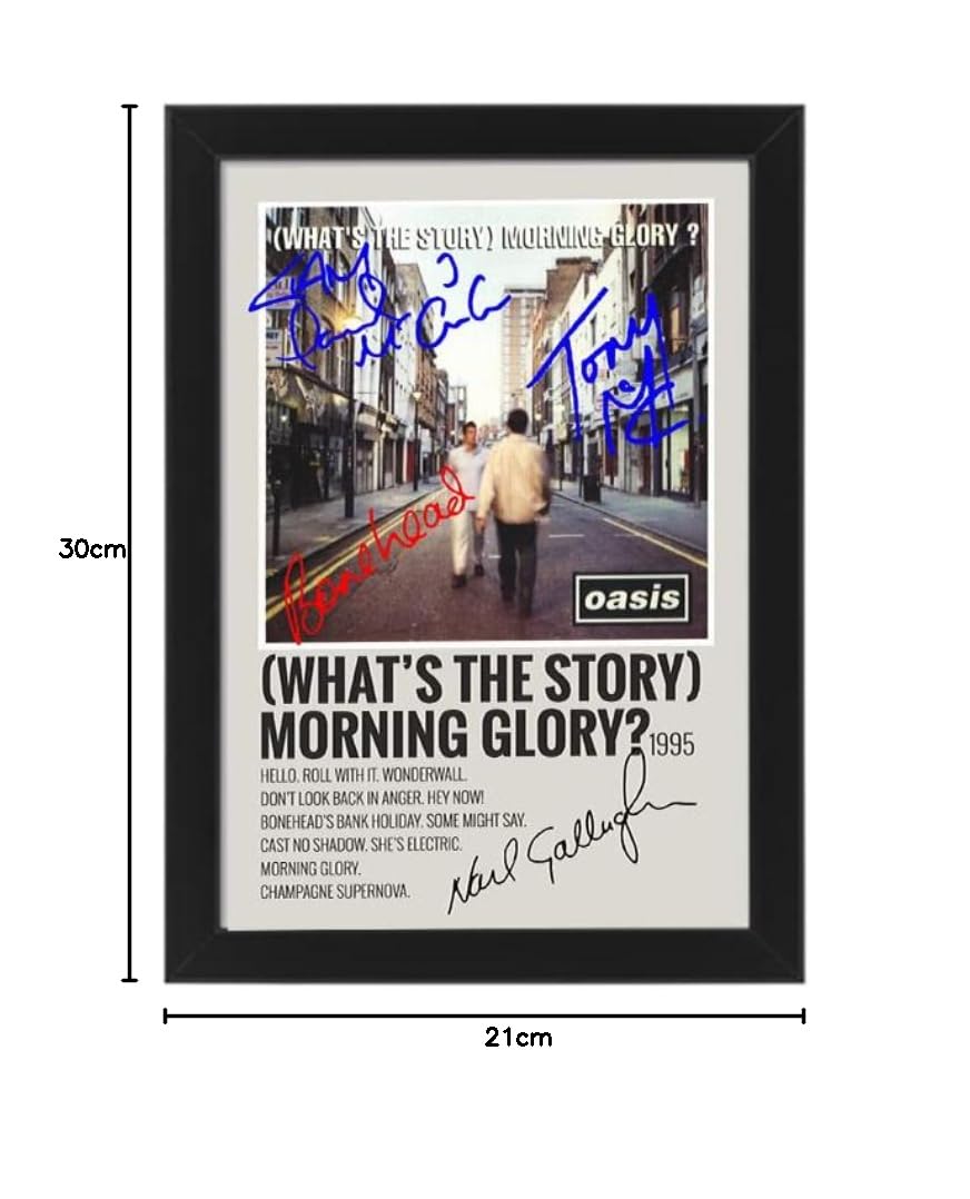 (What's the Story) Morning Glory? ポスター Oasis poster - (What's the Story) Morning Glory? (Black
